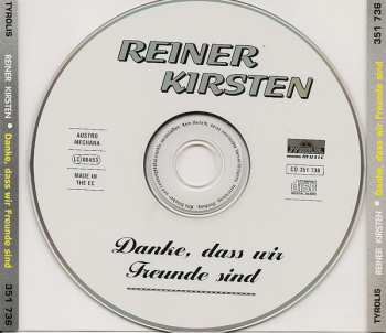 CD Reiner Kirsten: Danke Dass Wir Freunde Sind