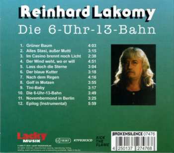 CD Reinhard Lakomy: Die 6-Uhr-13-Bahn