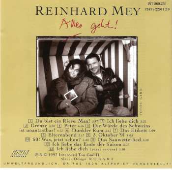 CD Reinhard Mey: Alles Geht!