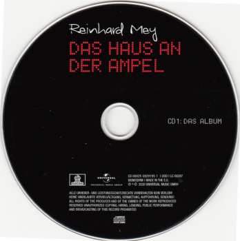 2CD Reinhard Mey: Das Haus An Der Ampel