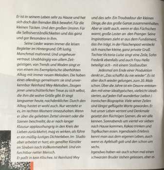CD Reinhard Mey: Flaschenpost