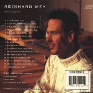CD Reinhard Mey: Immer Weiter