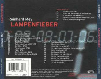 3CD Reinhard Mey: Lampenfieber