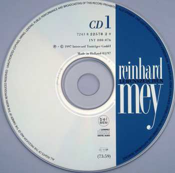 2CD Reinhard Mey: Lebenszeichen - Live