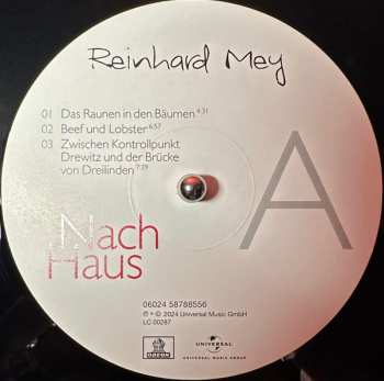 2LP Reinhard Mey: Nach Haus LTD