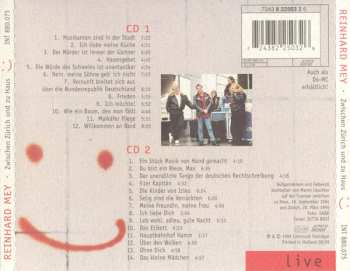 2CD Reinhard Mey: Zwischen Zürich Und Zu Haus (Live)