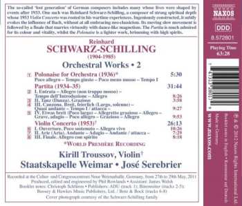 CD Jose Serebrier: Violin Concerto • Partita • Polonaise 