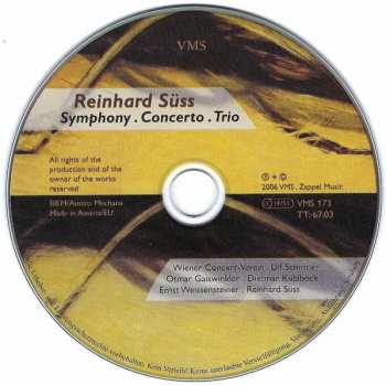 CD Ulf Schirmer: Symphony • Concerto • Trio