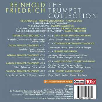 10CD/Doos Reinhold Friedrich: The Trumpet Collection