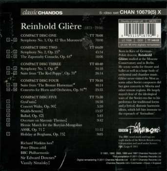 5CD/Doos BBC Philharmonic: The Glière Orchestral Collection