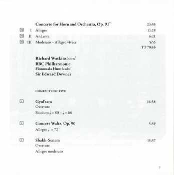 5CD/Doos BBC Philharmonic: The Glière Orchestral Collection