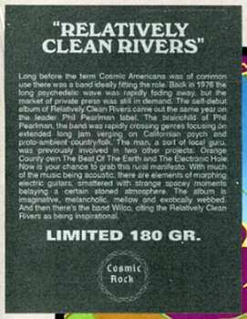 LP Relatively Clean Rivers: Relatively Clean Rivers LTD