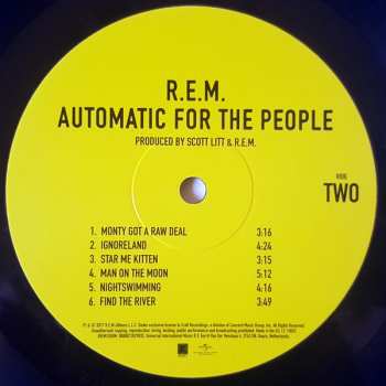 LP R.E.M.: Automatic For The People