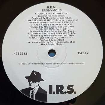 LP R.E.M.: Eponymous
