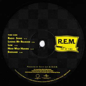 LP R.E.M.: Out Of Time