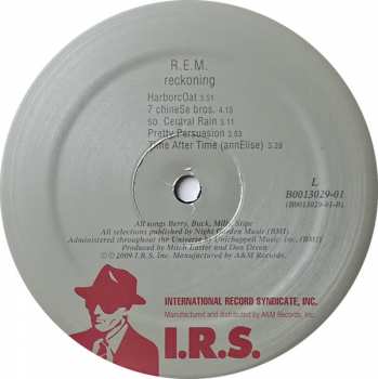 LP R.E.M.: Reckoning