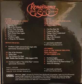 3CD/Doos Renaissance: A Song For All Seasons DLX
