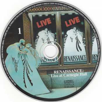 3CD/Doos Renaissance: Live At Carnegie Hall