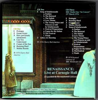 3CD/Doos Renaissance: Live At Carnegie Hall