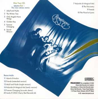 2CD/Doos/Blu-ray Renaissance: Azure D'or