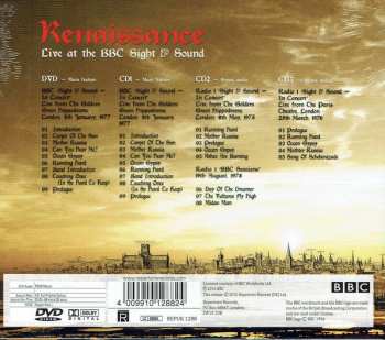 3CD/DVD Renaissance: Live At The BBC Sight & Sound