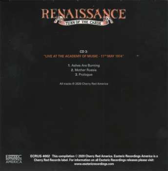 3CD/DVD/Doos Renaissance: Turn Of The Cards DLX