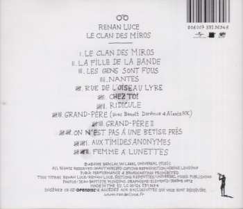 CD Renan Luce: Le Clan Des Miros