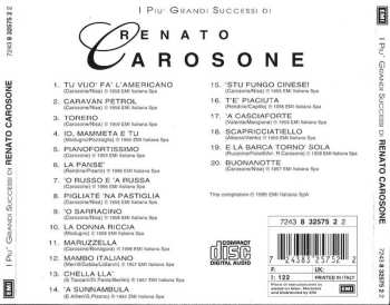 CD Renato Carosone: I Più Grandi Successi Di Renato Carosone