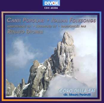 Album Renato Dionisi: Canti Popolari • Italian Folksongs