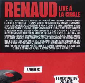 6LP/4CD/DVD/Doos Renaud: Live À La Cigale