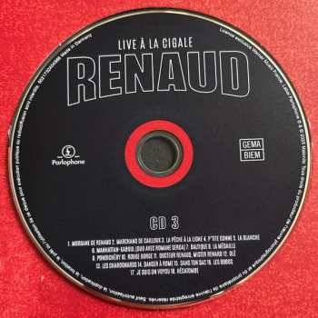 6LP/4CD/DVD/Doos Renaud: Live À La Cigale