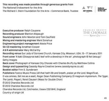 SACD Kansas City Chorale: Life And Breath
