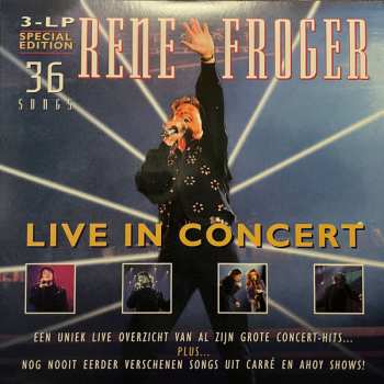 Album Rene Froger: Live In Concert