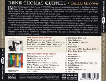 CD René Thomas Quintet: Guitar Groove