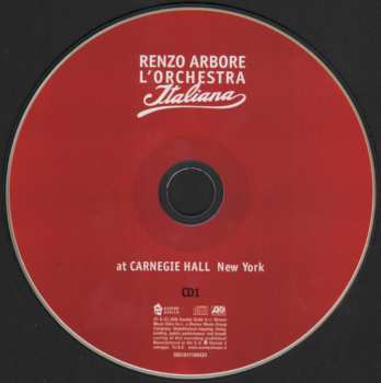 2CD Renzo Arbore L'Orchestra Italiana: At Carnegie Hall New York