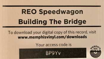 2LP REO Speedwagon: Building The Bridge