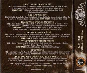 8CD/Doos REO Speedwagon: The Early Years 1971-1977