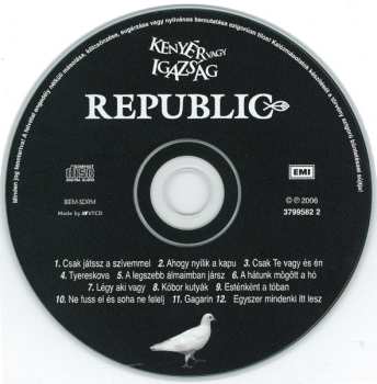 CD Republic: Kenyér Vagy Igazság