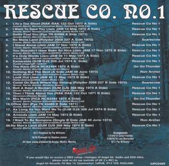 CD Rescue Co. No. 1: Life's Too Short - The Singles Anthology 1971-1975