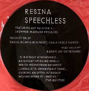 LP Resina: Speechless LTD