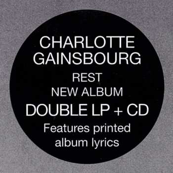 2LP/CD Charlotte Gainsbourg: Rest
