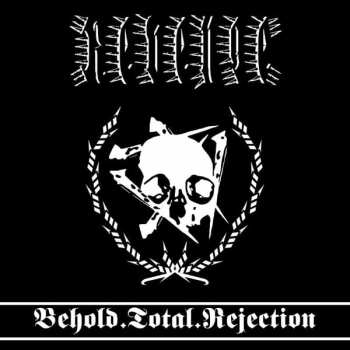 LP Revenge: Behold Total Rejection (transparent, Black Ice / White Splatter)