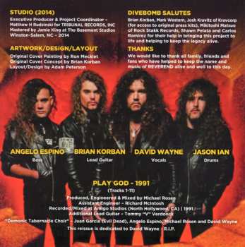 CD Reverend: Play God DLX