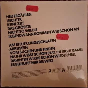 LP Revolverheld: Neu Erzählen LTD | NUM
