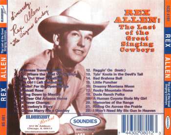 CD Rex Allen: The Last Of The Great Singing Cowboys