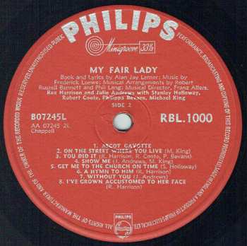 LP Rex Harrison: My Fair Lady