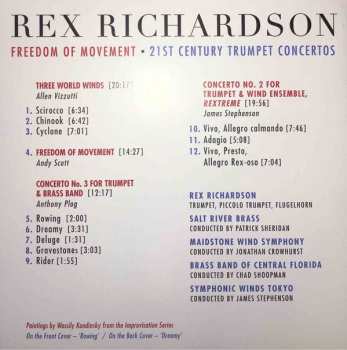 CD Rex Richardson: Freedom Of Movement: 21st Century Trumpet Concertos