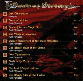 CD Rhapsody: Dawn Of Victory