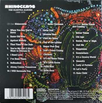 3CD/Doos Rhinoceros: The Elektra Albums 1968-1970 DIGI