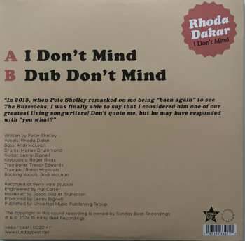 SP Rhoda Dakar: I Don't Mind CLR | LTD